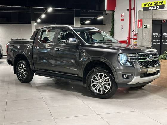 FORD RANGER 3.0 V6 TURBO DIESEL CD LIMITED 4X4 AUTOMÁTICO